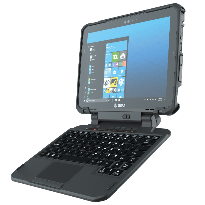 Zebra ET80 unfolded tablet